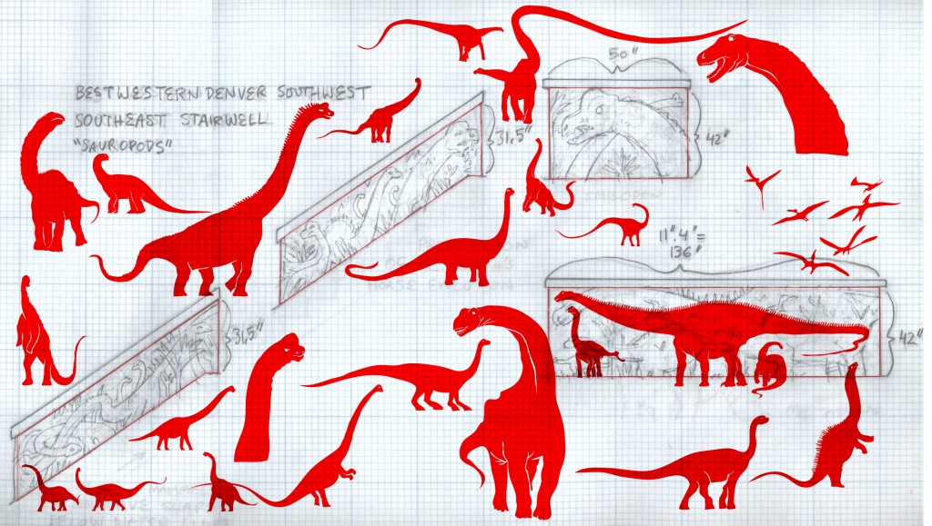 Saruopods Design for Stairwell