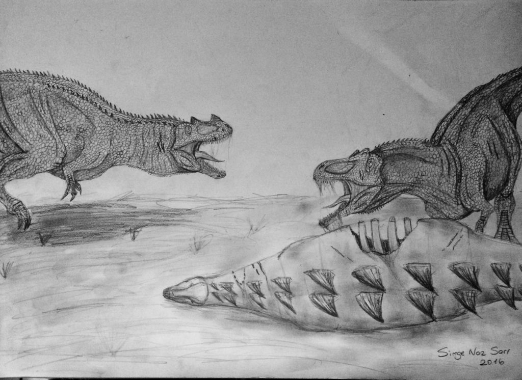 Simge Naz Sarı - Ceratosaurus vs Allosaurus